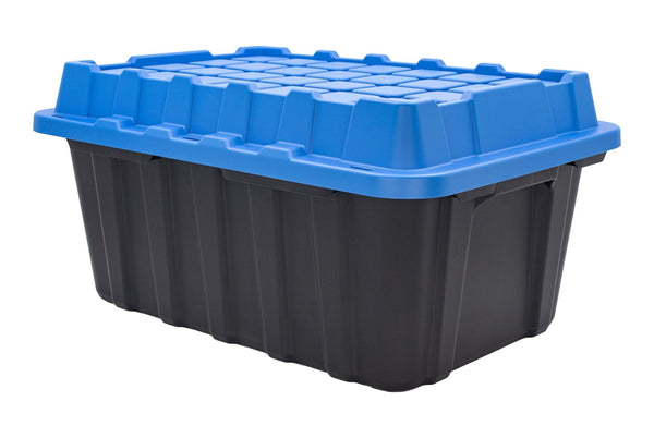 Heavy-Duty Polypropylene Tote with Domed Lid, 88-L E2489