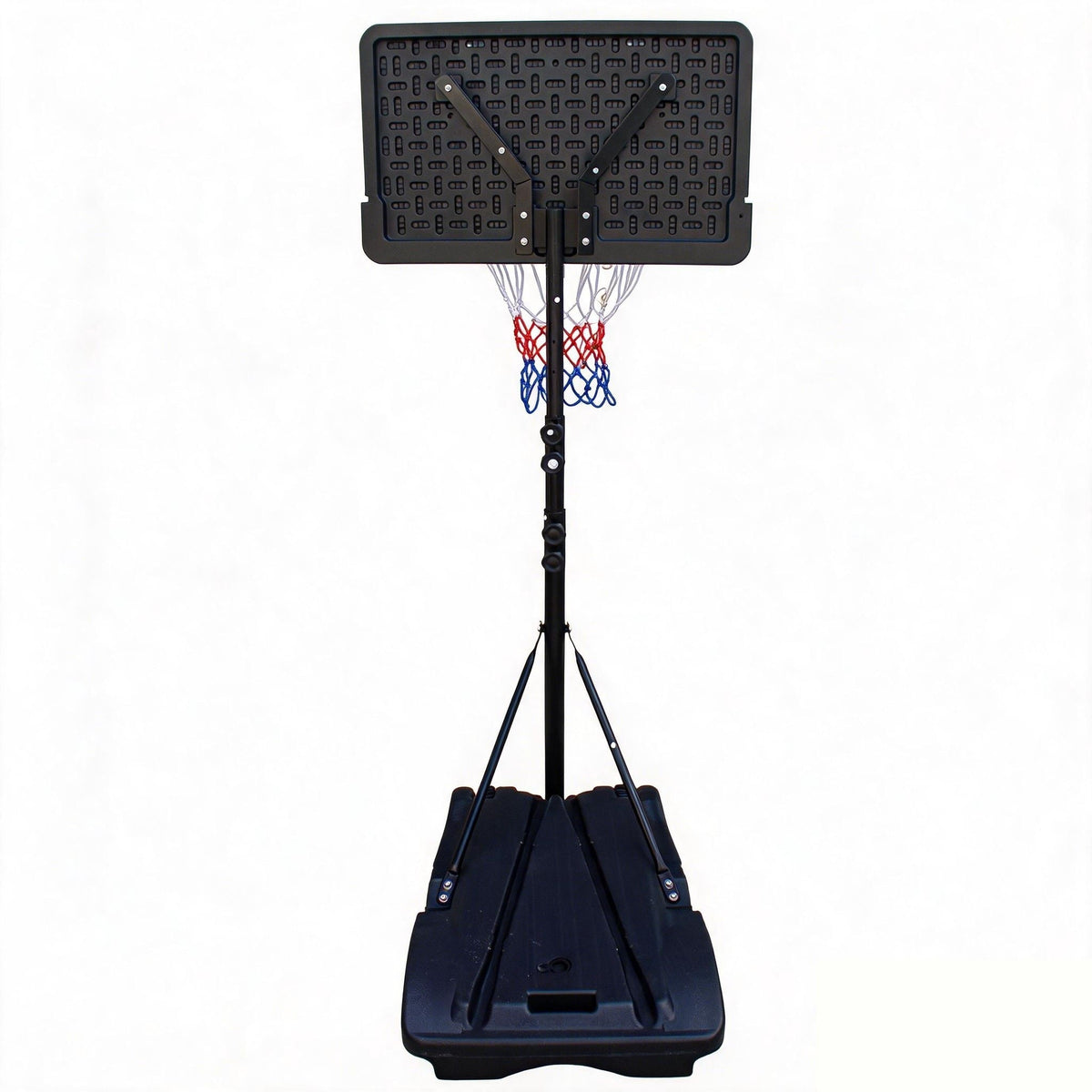 4-in-1 Jr Portable Adjustable Basketball Backboard System with Wheels