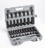 1/2-in Drive Professional Grade Impact Socket Set, 38-pc, CRMO