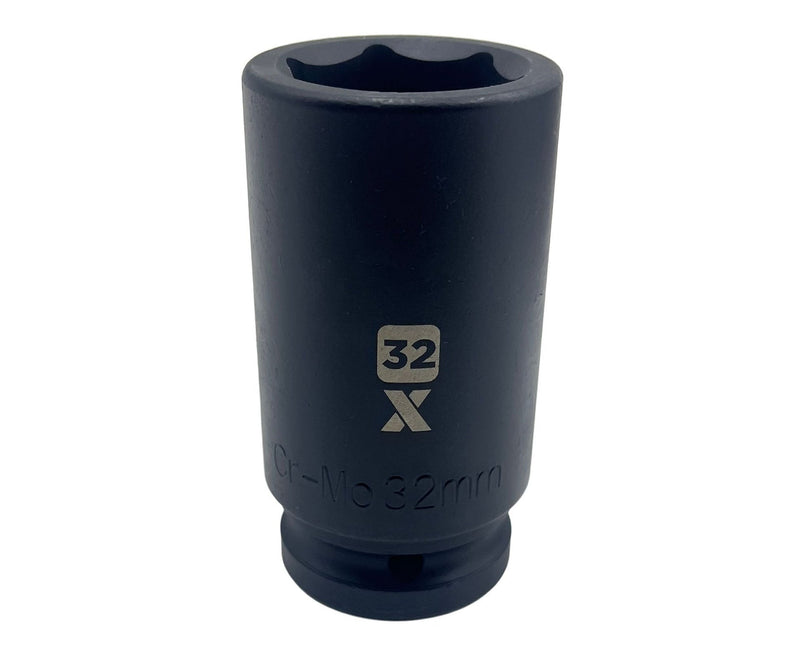 8 Piece 3/4" Deep Impact Socket Metric V5805