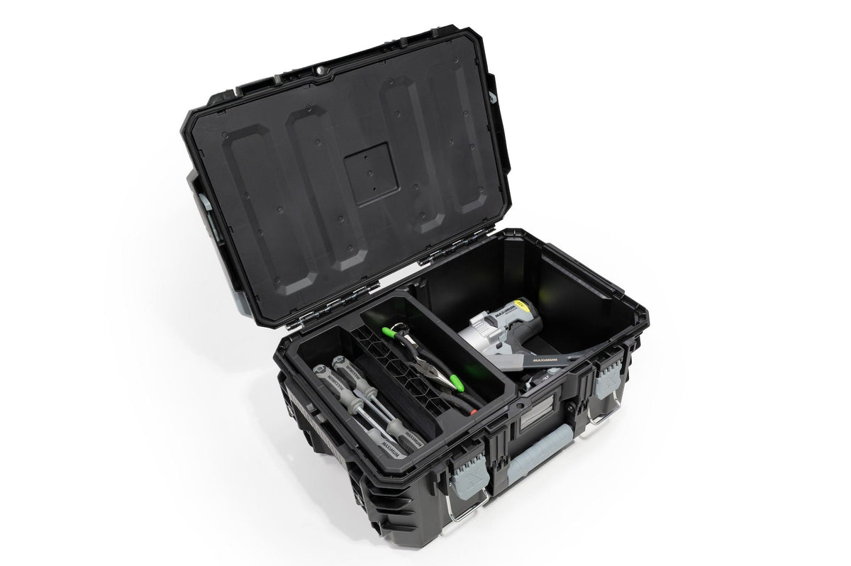 Brix Modular Portable Medium Toolbox/Tool Storage, IP65, 23x16x11-in
