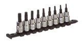 Star-drive Bit Socket Set, Heat Treated, 9-pc
