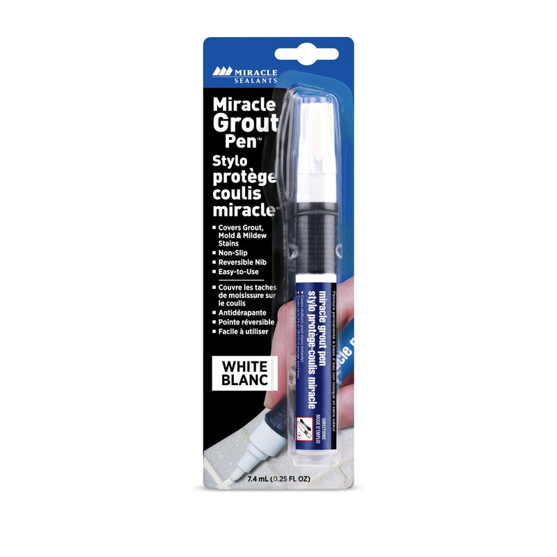 Non-Slip Grout Pen, White, 7.4-mL G7180