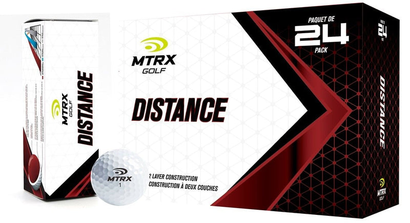 Distance Golf Balls, White, 24-pk P8442