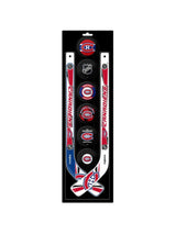 Mini Hockey Pucks & Sticks Set, 8-pcs