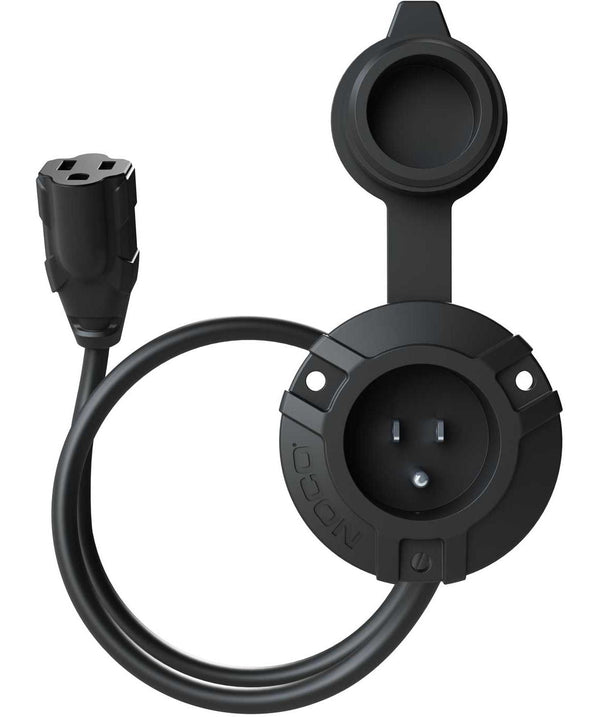 GCP1 AC Port Plug/Power Socket with 16-in Extension Cable, Waterproof T1879