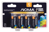 8-pk C Alkaline Batteries, Long Lasting