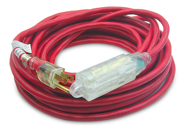 Outdoor Extension Cord with 3-Grounded Outlets U2575