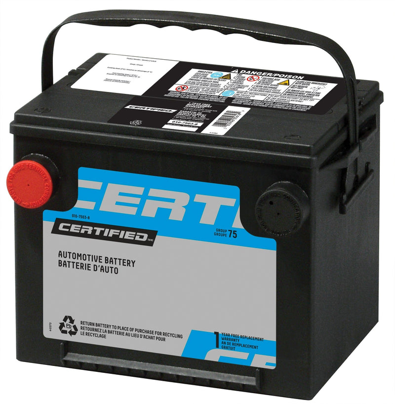 REDTOP 9002-091 Group Size 75/25 AGM Battery, 720 CCA V582