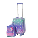 Kids Unicorn Hardside Luggage, 2-pc, Outbound Hardside Spinner Luggage, 23-in, Outbound Hardside Carry-On Spinner Flex Travel Suitcase,...