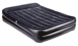 Queen Double-High Inflatable Air Mattress/Airbed with Built-In 120V Pump & Pillow