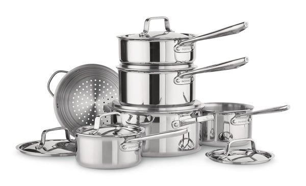 Canadian Professional Clad Cookware Set, Oven Safe, 12-pc A654