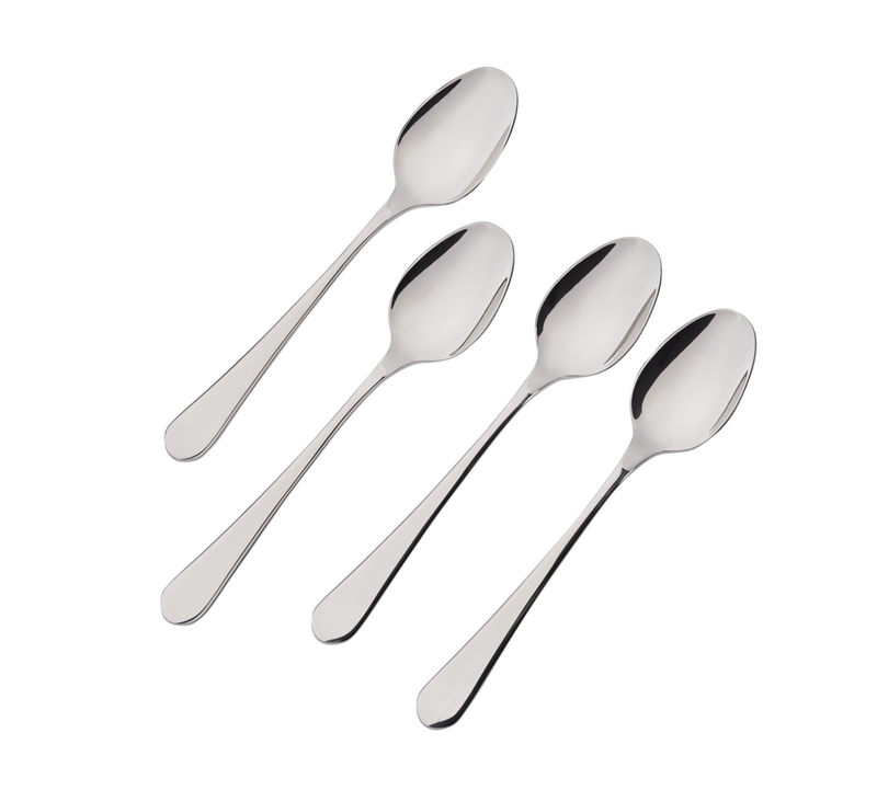 Stainless Steel Dinner Spoons, 4-pc F6818
