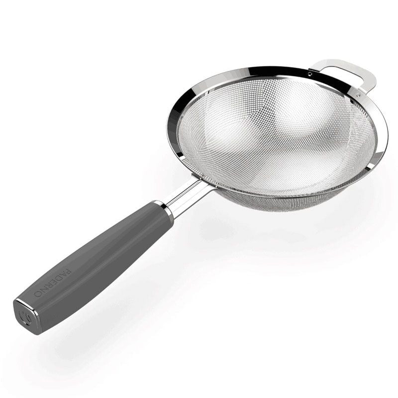 Stainless Steel Strainer for Draining/Straining/Sifting, Silver V7774