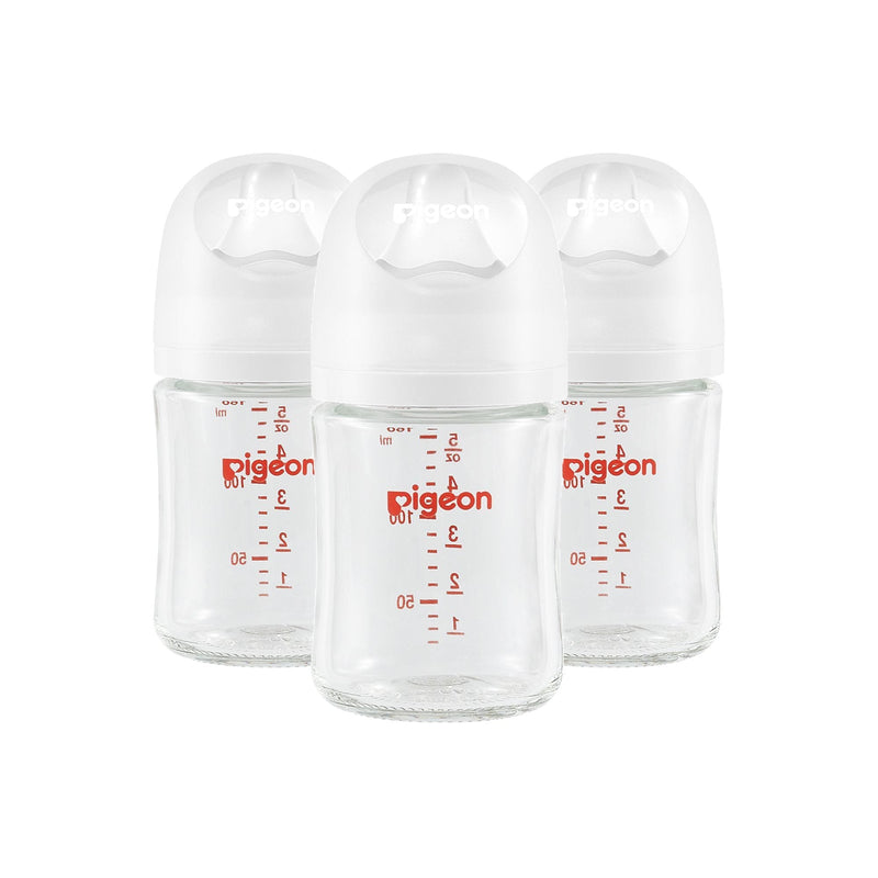 Glass Bottle with Silicone Nipple (SS), 5-oz, 0 Months+, 3-pk E9765