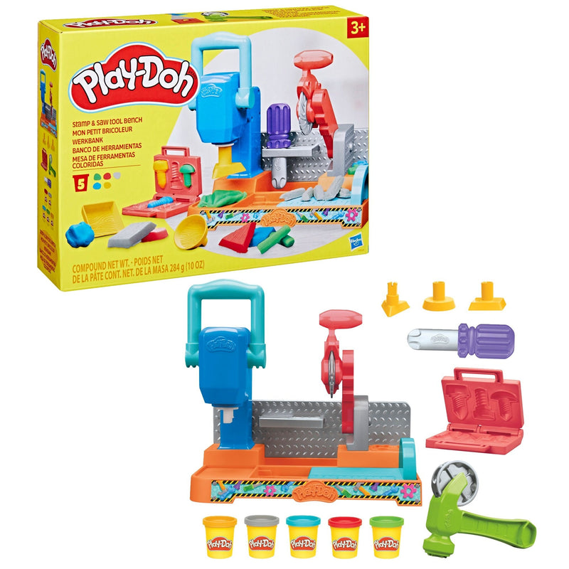 Stamp & Saw Tool Bench Playset, Ages 3+ G3647