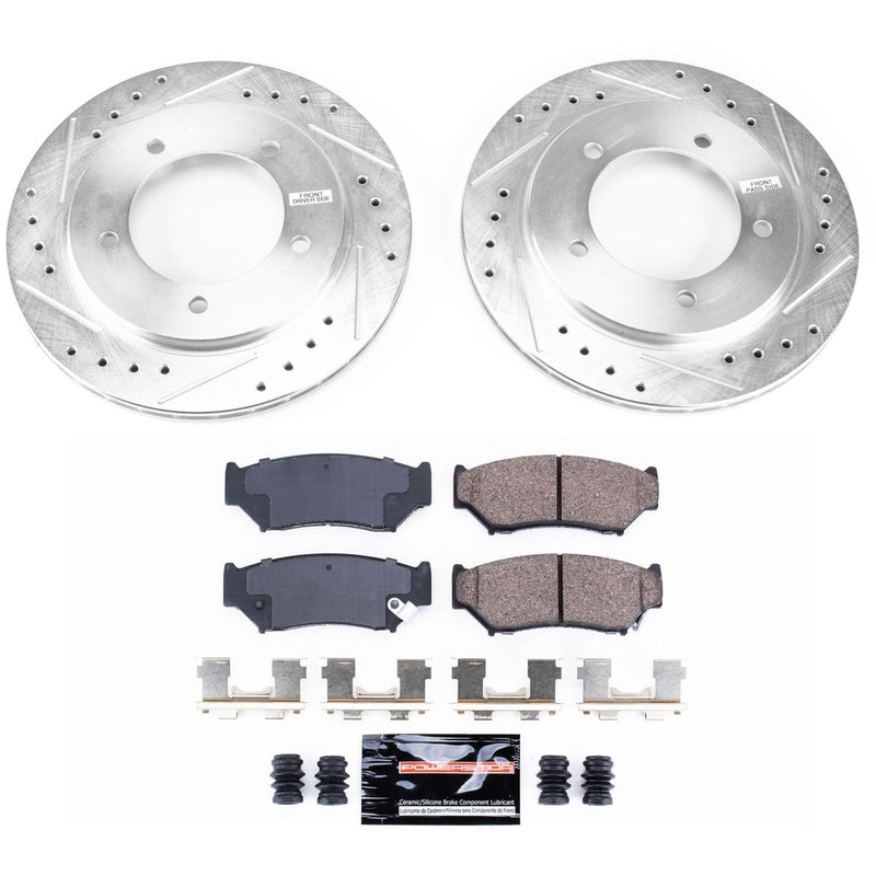 Z23 Evolution Sport Performance Brake Kit - Front (Part# K5000 - K16000) D2121
