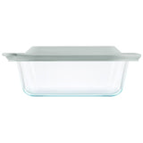Multi-Purpose Glass Deep Square Oven-To-Table Dish, Freezer & Dishwasher Safe, 8 x 8-in