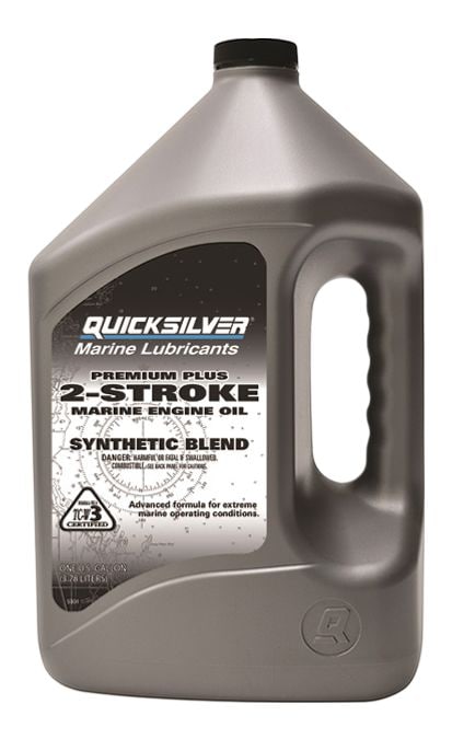 2-Stroke Premium Plus Marine Outboard Engine Oil, 4-L