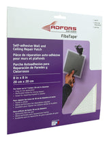 Self-Adhesive Wall & Ceiling Hole Repair Patch For Drywall & Plaster, 8 x 8-in