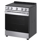 30 in. 6.3 cu ft. Stainless Steel Electric Freestanding Range with Air Fry