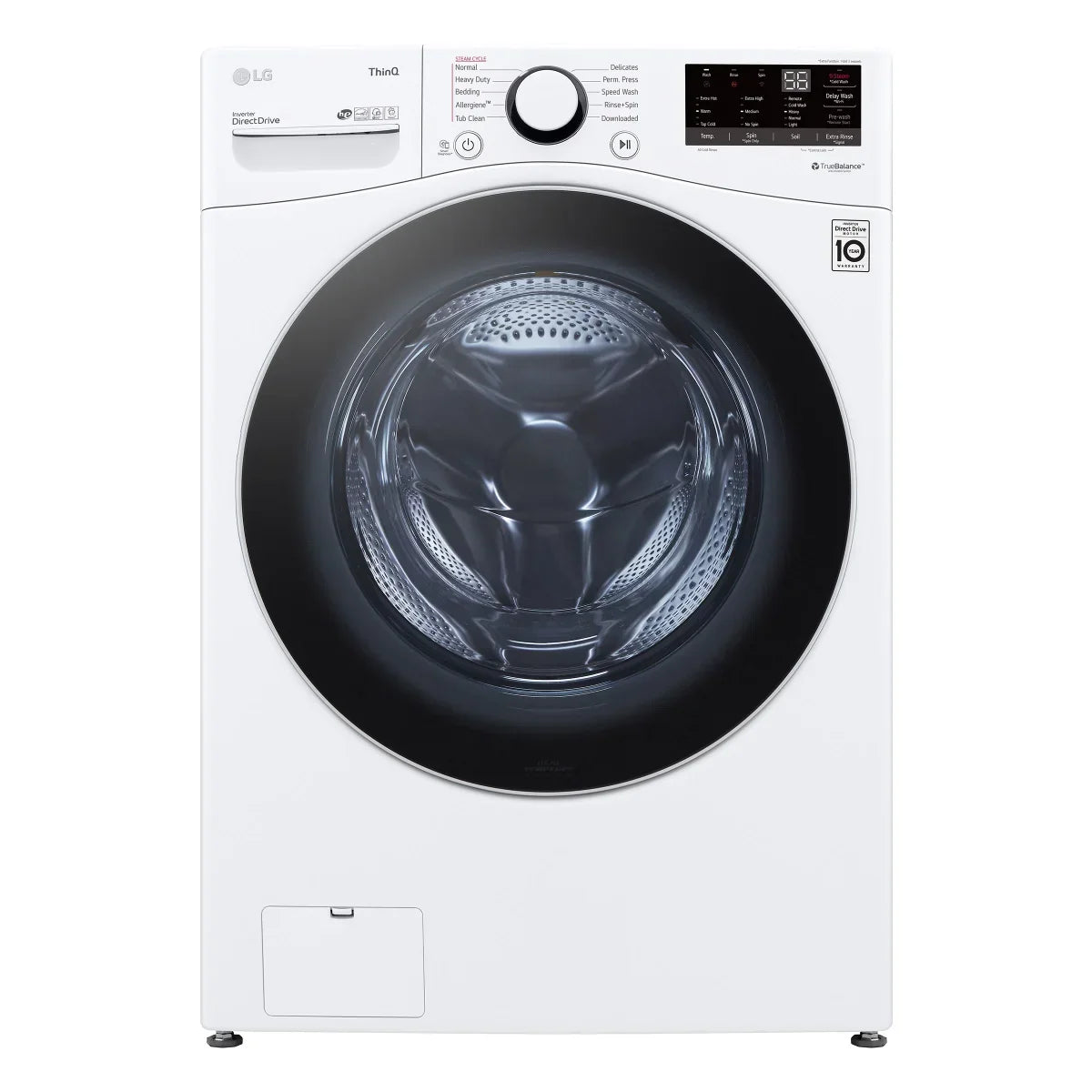 5.2 cu ft. Platinum Front Load Washer with Steam Option