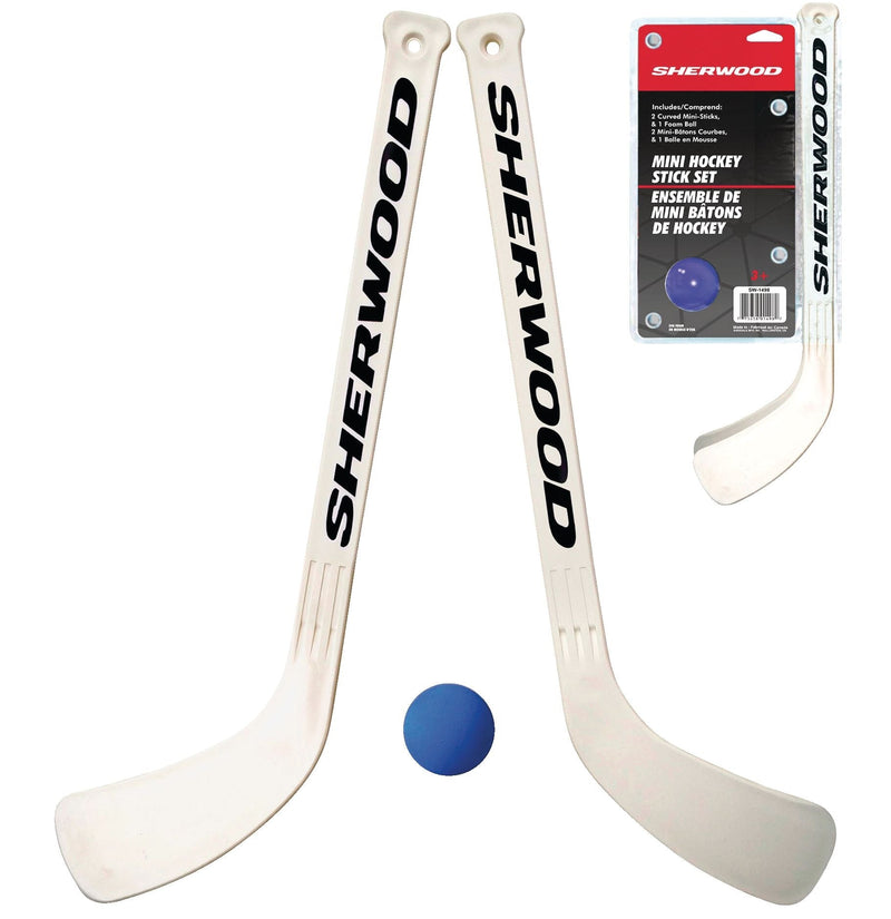 Curved Mini Hockey Sticks and Ball Set, 3-pc B5483