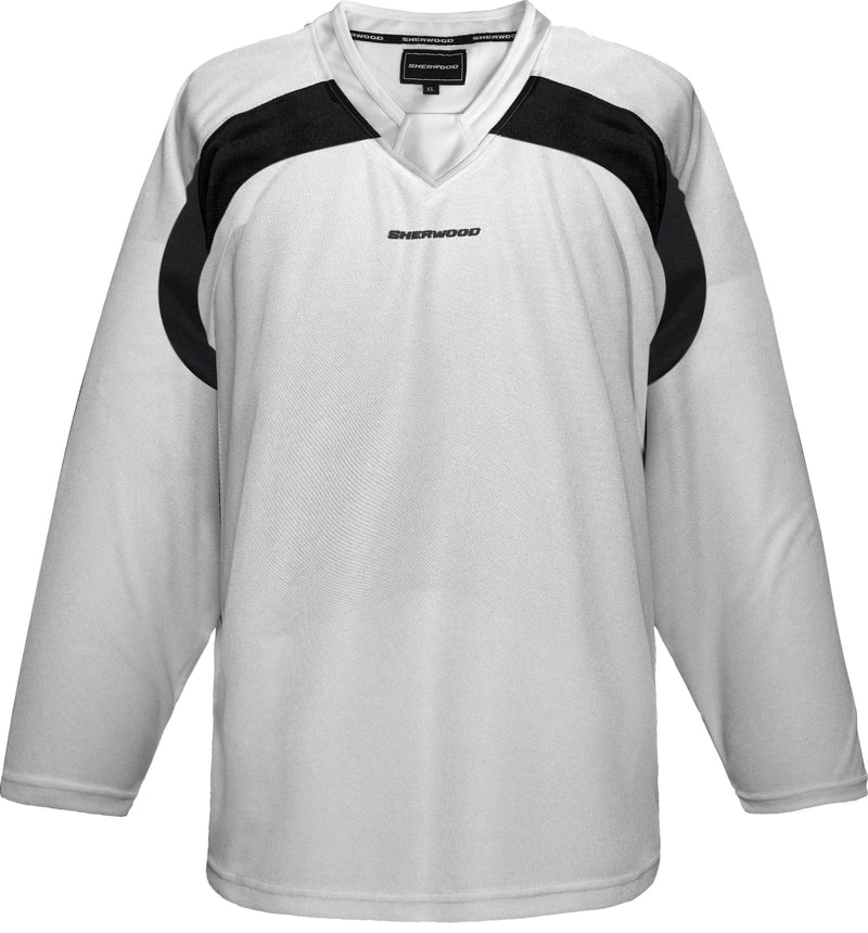 Performance Practice Hockey Jersey, Senior, White, Assorted Sizes C770