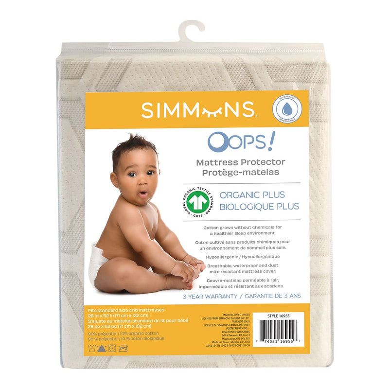 Organic Crib Mattress Waterproof Protector Z2408