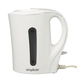 Corded Electric Kettle with Auto Shut Off, White, 1-L