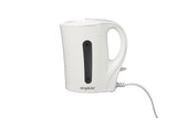 Corded Electric Kettle with Auto Shut Off, White, 1-L