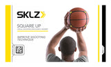 Square Up Visual Basketball Shooting Technique & Mechanics Trainer with Drills Guide