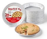 9ʺ Aluminum Deep Pie Plates, 50-pk