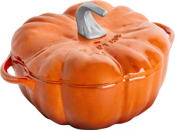 3.5-qt Cinnamon-Coloured Cast Iron Pumpkin Cocotte N2892