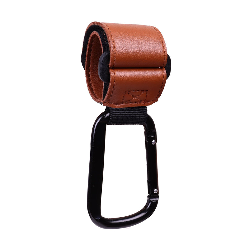 Leather Aluminum Stroller Hook S2784