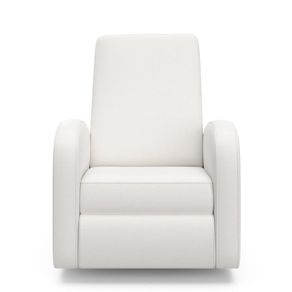 Santa Monica Swivel Glider, Ivory Basketweave Y1793