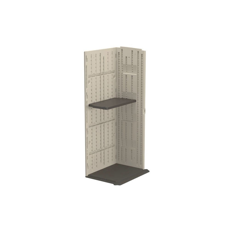 Vertical Resin Shed Shelf Kit, 30-lb Capacity C8460