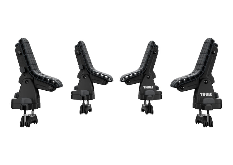 DockGrip Black Horizontal Kayak Rack with Protective Pads P474
