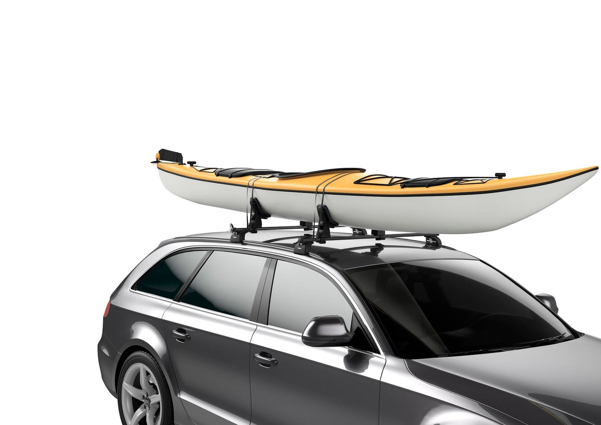 DockGrip Black Horizontal Kayak Rack with Protective Pads