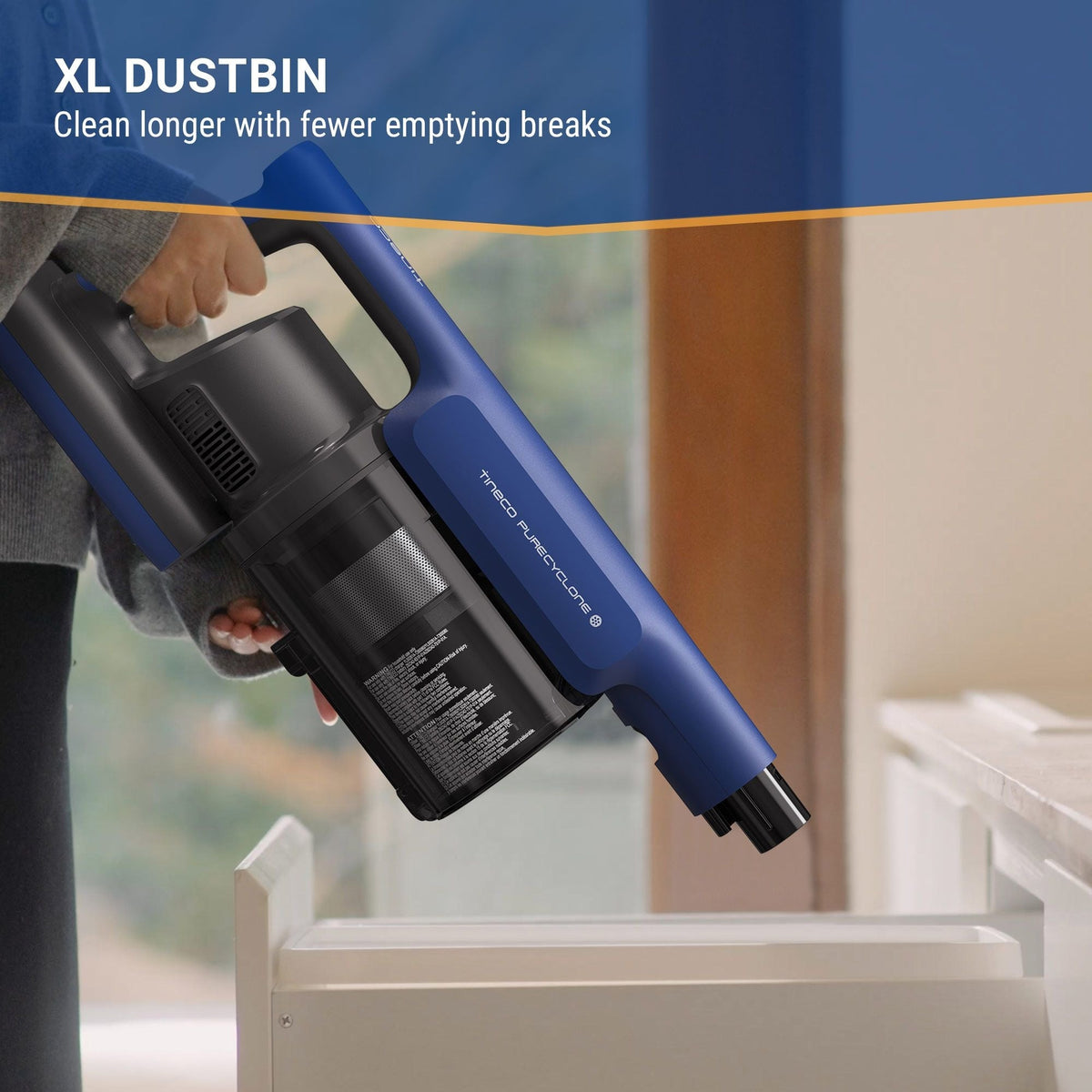 PureCyclone Corded Self-Standing Stick Vacuum