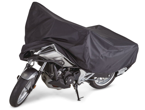 Premium Polyester Motorcycle Cover, Black, X-Large V4944