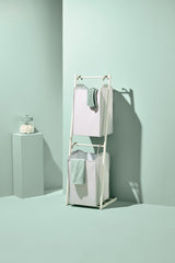 2-Tier Vertical Laundry Sorter