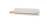 Linear Under Cabinet/Wall Mount Metal Paper Towel Holder with Mounting Hardware, White