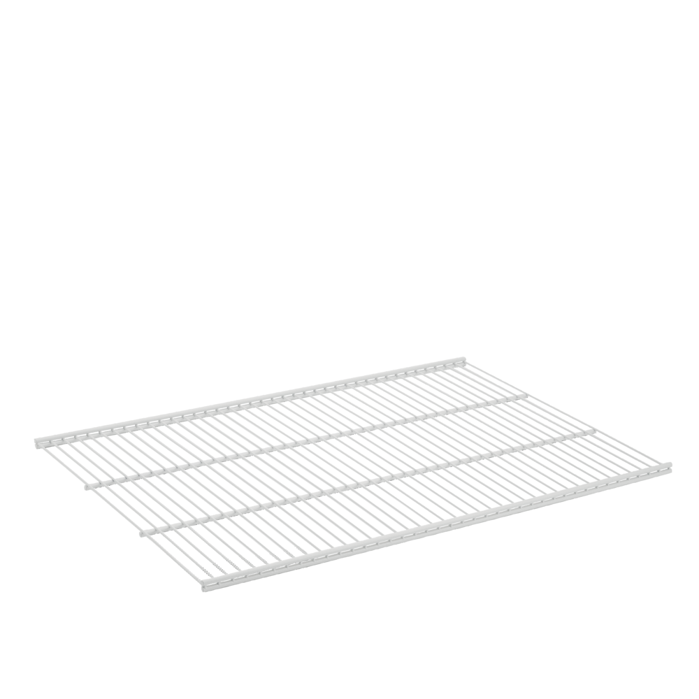 Twin Track Wire Shelf, White, 16 x 24-in