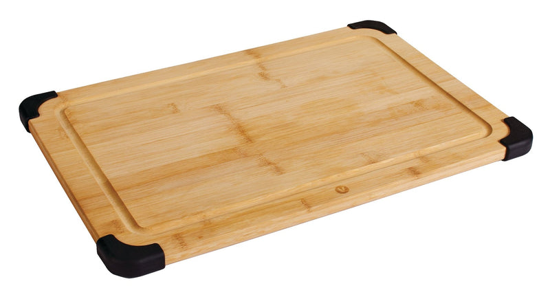 Bamboo Cutting Board, Non-Slip, 12-in x 18-in Y7722