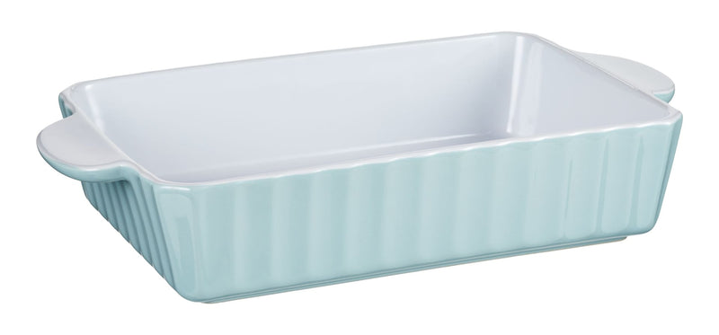 Medium Rectangular Ceramic Baking Dish, Blue J6052