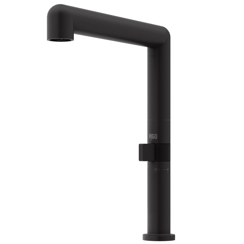 Bar 11-in Angular Kitchen Faucet, Various Finishes A9396