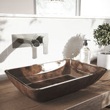 Cornelius Wall Mount Single Handle Bathroom Sink Faucet, WaterSense Certified, Brushed Nickel