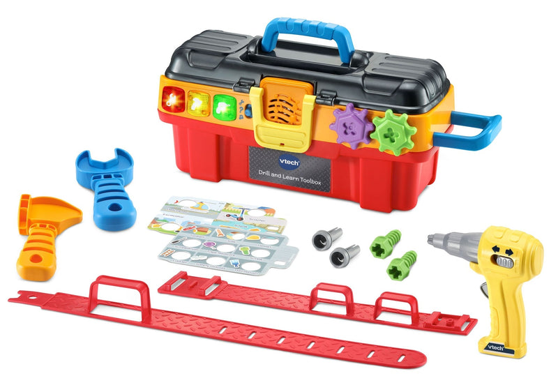 Drill & Learn Toolbox Pro, English Language Version, Battery Operated U2700