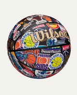 All Team Retro Classic Composite Leather Basketball, Official Size